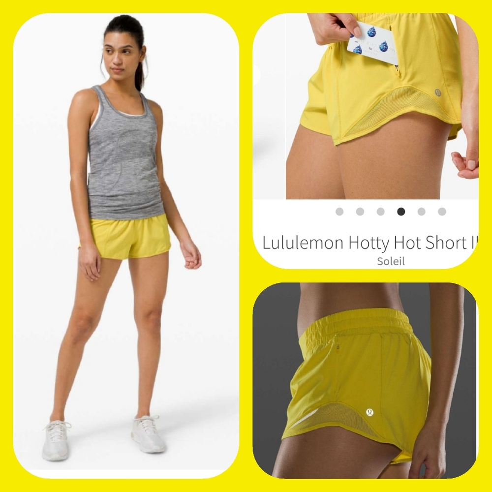 Lululemon Hotty Hot Short Soleil
